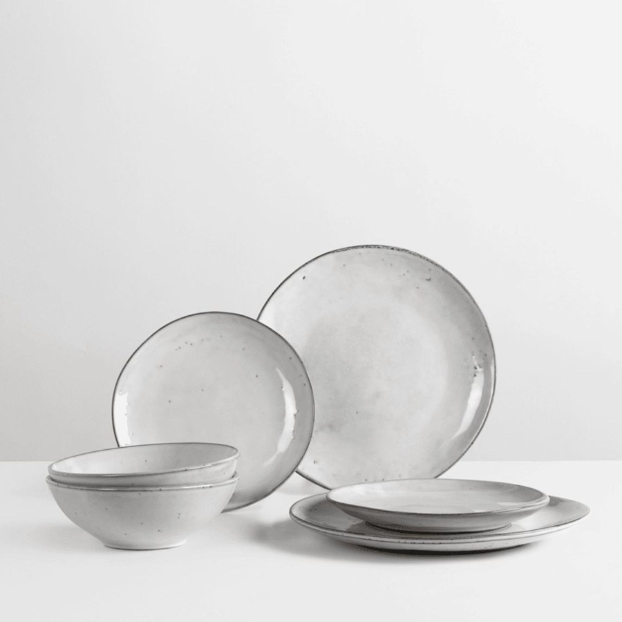 Kitchenware Broste Copenhagen Tabletop | Broste Copenhagen Nordic Sand Dinner Set For Two