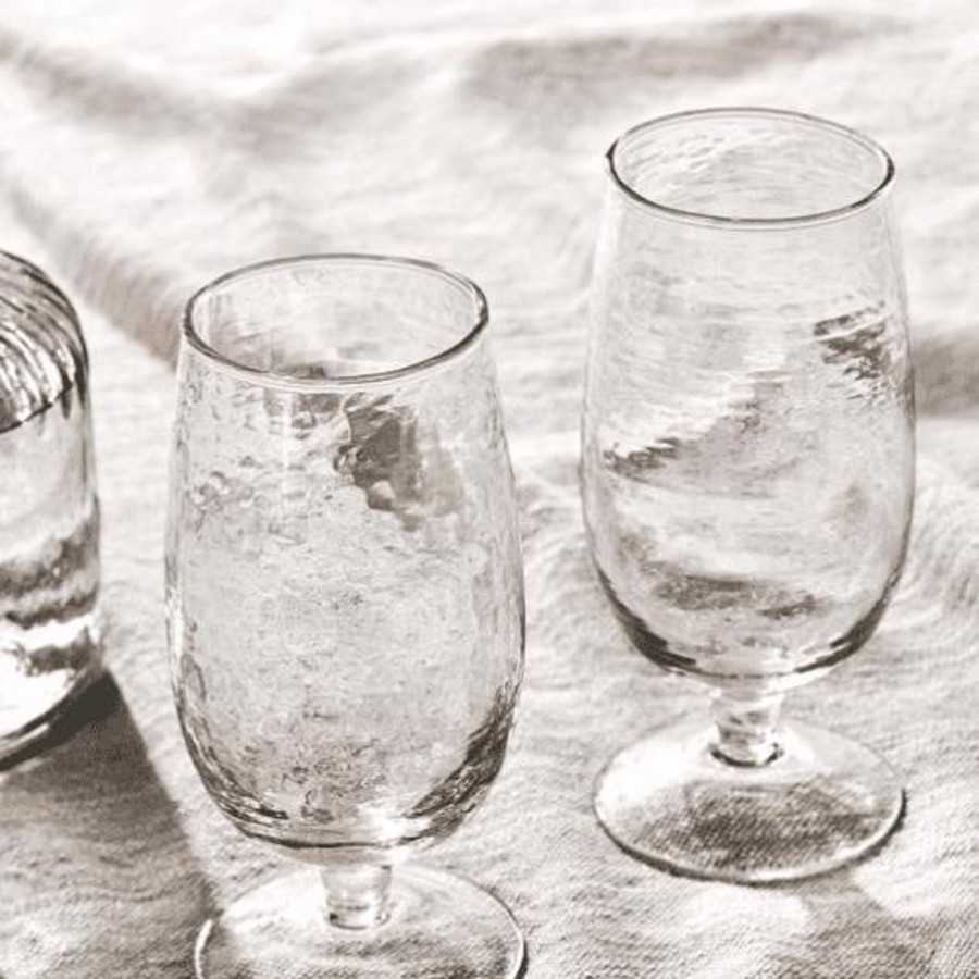 Kitchenware Nkuku Glassware & Barware | Nkuku Yala Glass - Clear (Set Of 4)