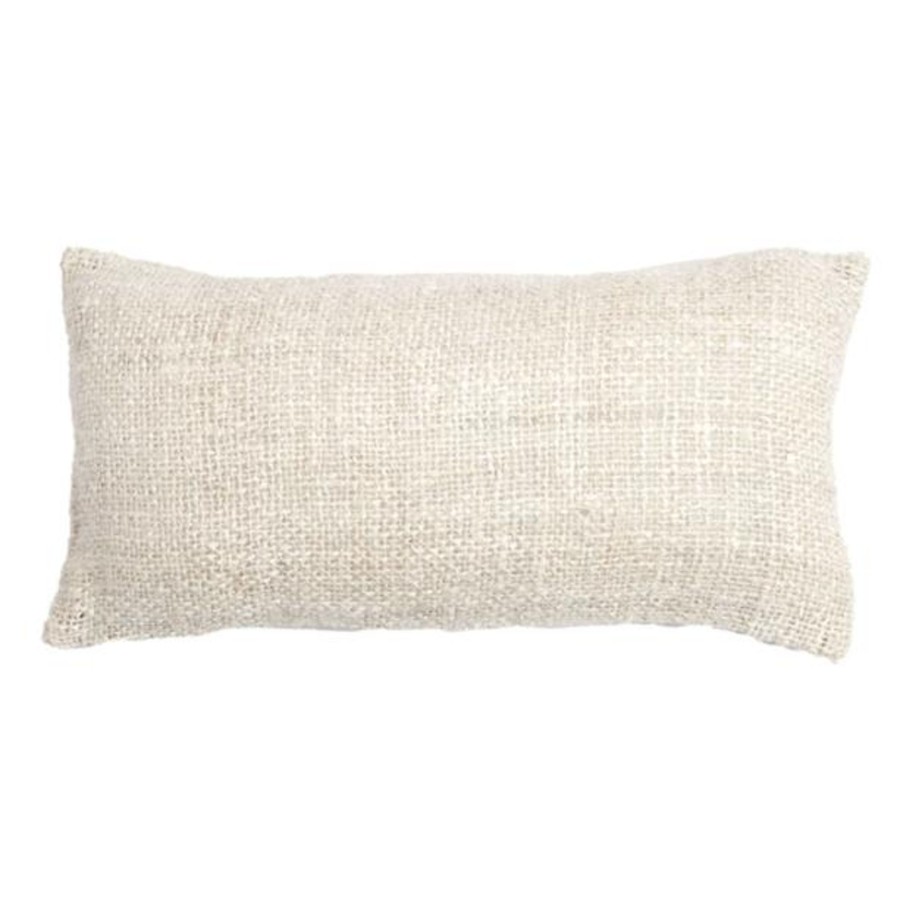 Home Accessories Silver Mushroom Label Cushions | Silver Mushroom Label Selemat Beige Cushion - Rectangle