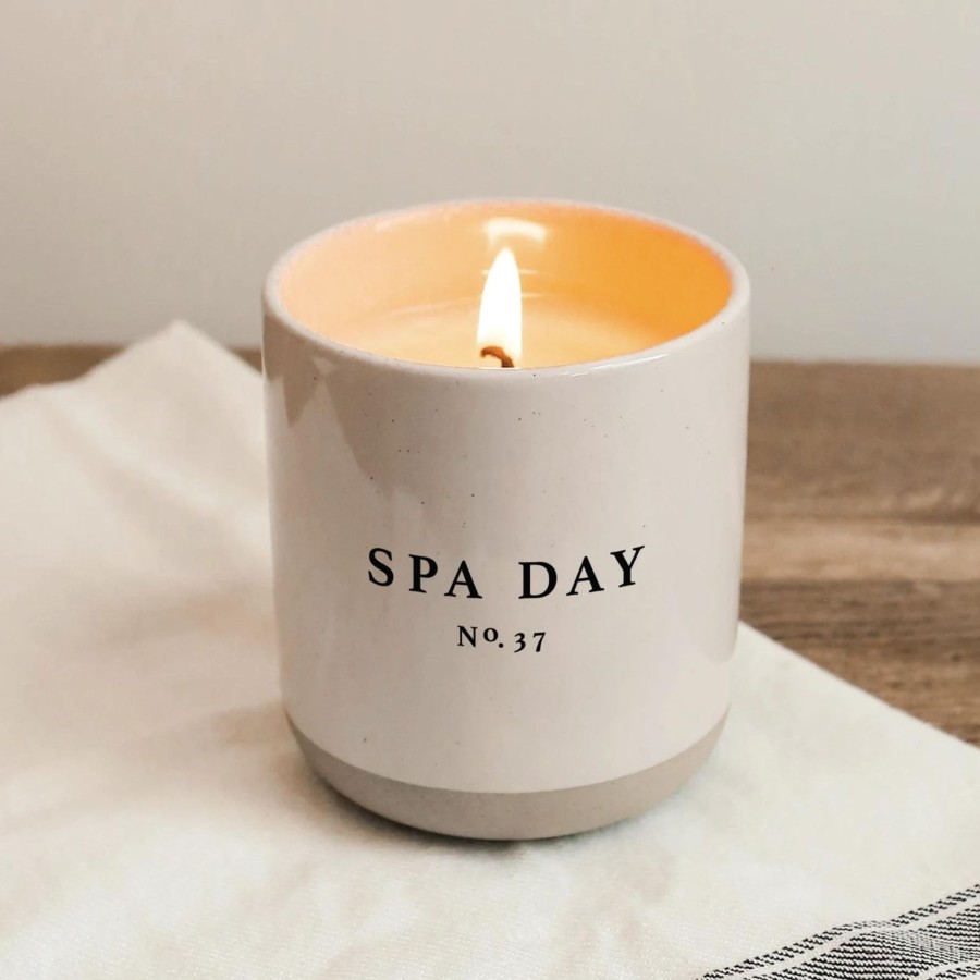 Home Accessories Sweet Water Decor View All Home Accessories | Spa Day Soy Candle In Stoneware Jar