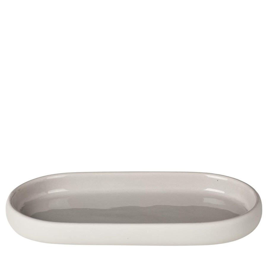 Kitchenware Blomus Servingware | Blomus Sono Oval Tray - Moonbeam