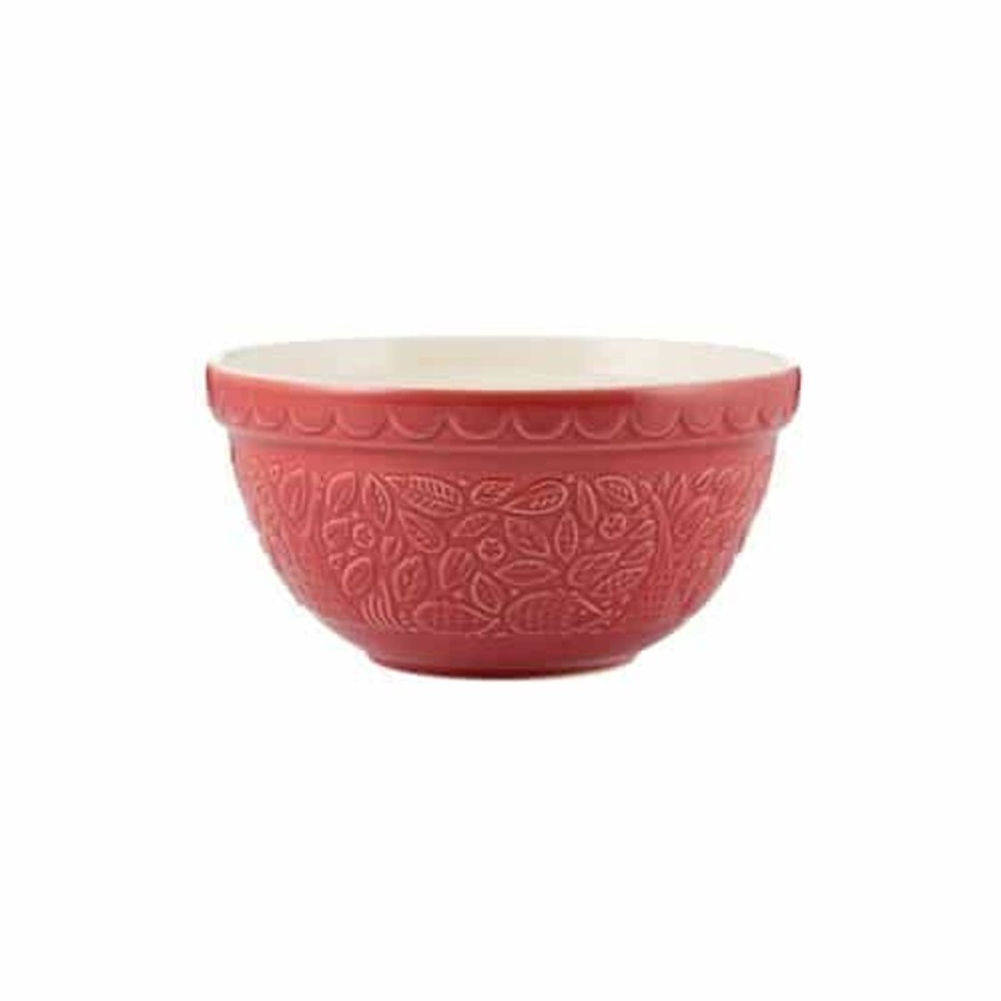 Kitchenware Mason Cash Bakeware | Mason Cash In The Forest Hedgehog Mixing Bowl 21Cm Red