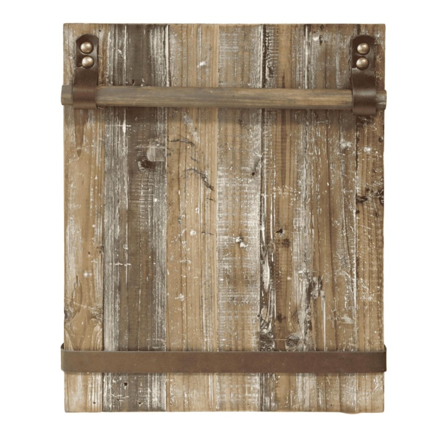 Home Accessories Chic Antique View All Home Accessories | Chic Antique Recycled Wooden Board For Paper Roll