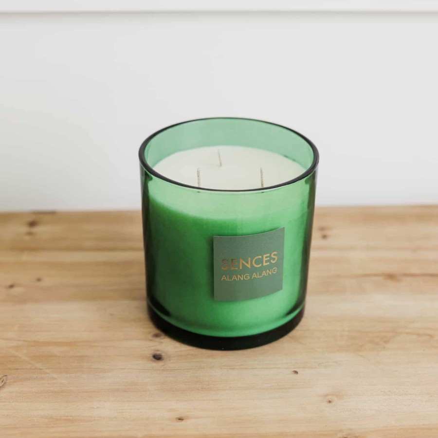 Home Accessories Silver Mushroom Label View All Home Accessories | Silver Mushroom Label Sences Citrus Verdant 3 Wick Candle