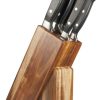 Kitchenware Taylors Eye Witness Knives & Knife Blocks | Taylor'S Eye Witness 5Pc Acacia Knife Block Set