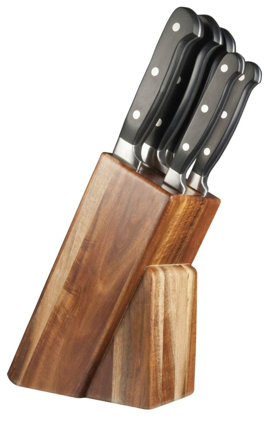 Kitchenware Taylors Eye Witness Knives & Knife Blocks | Taylor'S Eye Witness 5Pc Acacia Knife Block Set