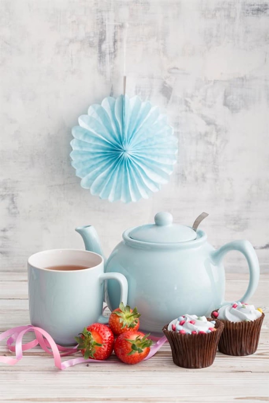 Kitchenware Price & Kensington Mugs & Teapots | Price & Kensington Pastel Blue 6 Cup Teapot