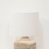 Lighting Also Home Lamp Shades | Also Home Vara White Lamp Shade - Large