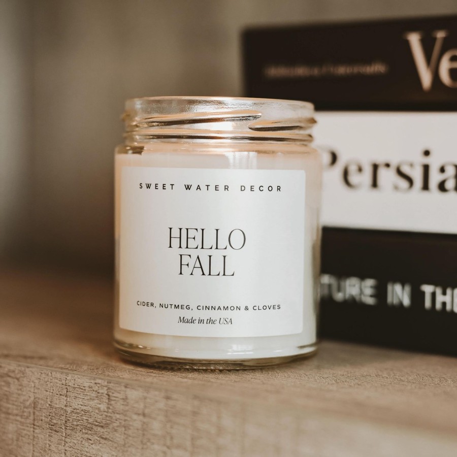 Home Accessories Sweet Water Decor View All Home Accessories | Hello Fall Soy Candle