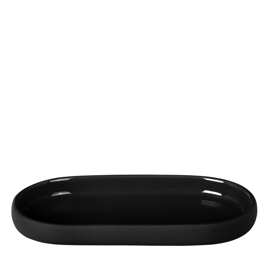 Kitchenware Blomus Servingware | Blomus Sono Oval Tray - Black