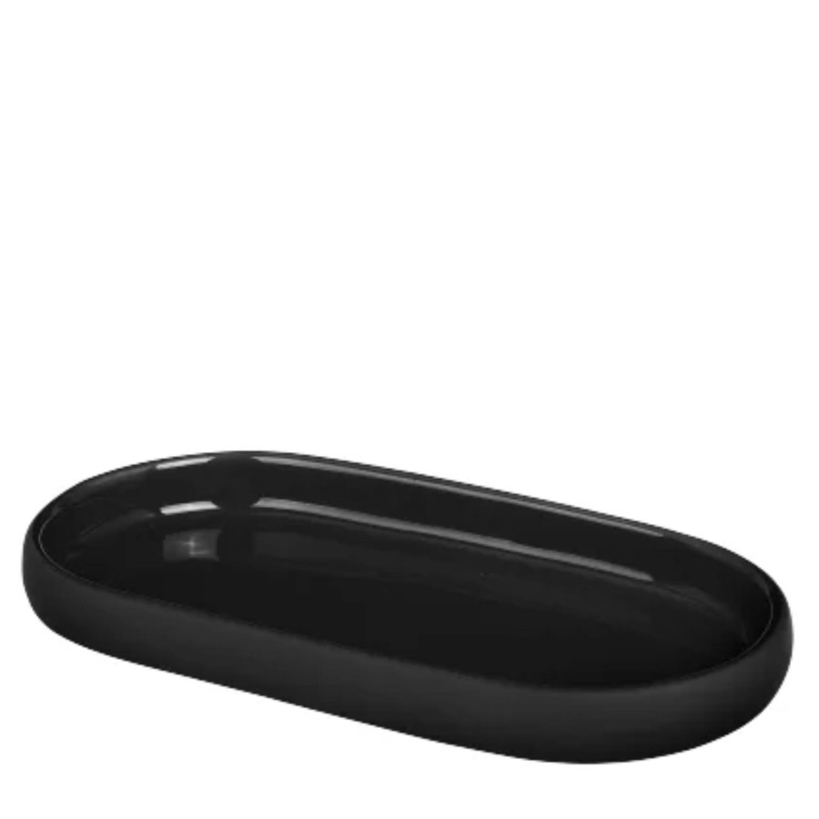 Kitchenware Blomus Servingware | Blomus Sono Oval Tray - Black