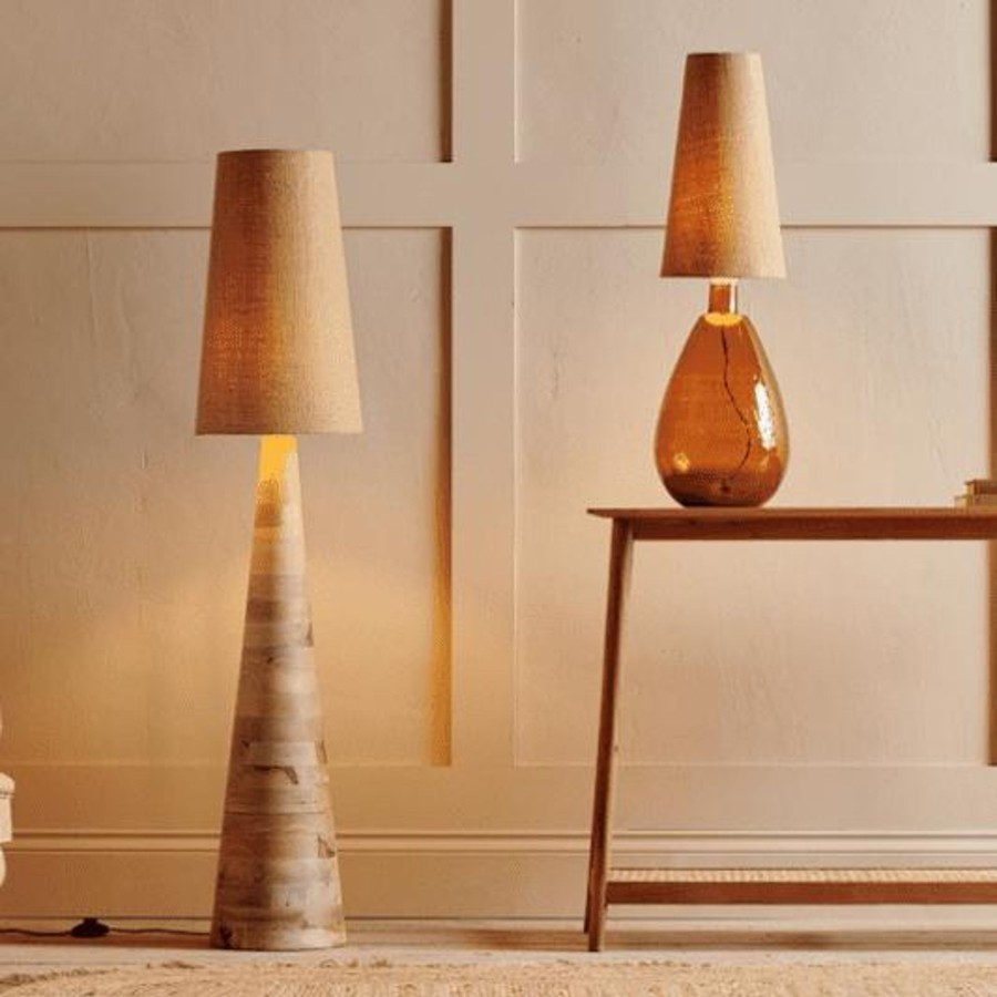 Lighting Nkuku Lamp Shades | Nkuku Dia Jute Lampshade Medium Natural