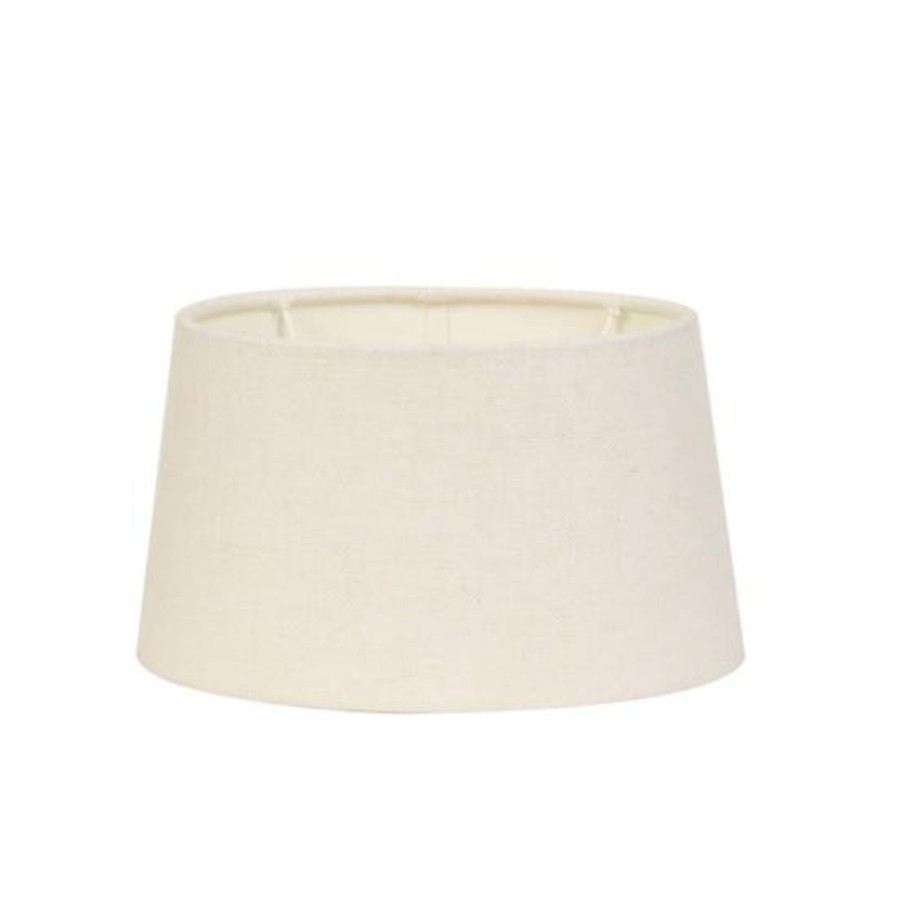 Lighting light & Living Lamp Shades | Silver Mushroom Livigno Egg Oval White Lamp Shade- Xl Egg White