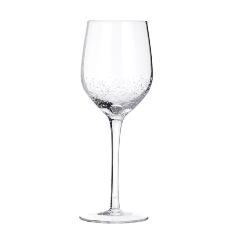 Kitchenware broste copenhagen Glassware & Barware | Broste Copenhagen White Wine Bubble Glass - Set Of 4