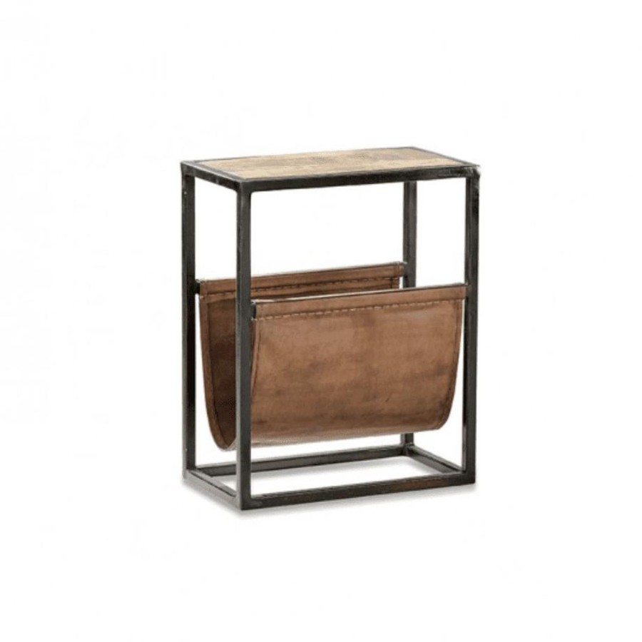 Furniture Nkuku Side Tables | Nkuku Alera Wood And Iron Side Table