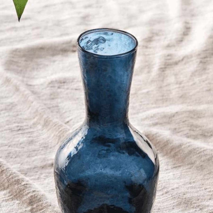 Kitchenware Nkuku Kitchen Accesories | Nkuku Yala Hammered Jug - Indigo