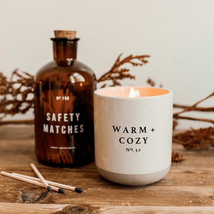 Home Accessories Silver Mushroom View All Home Accessories | Warm And Cosy Soy Candle - Cream Stoneware Jar