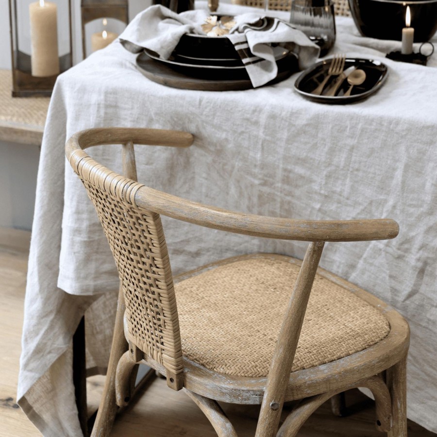 Furniture Chic Antique Chairs | Chic Antique French Dining Chair With Wicker Seat